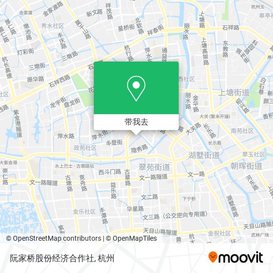 阮家桥股份经济合作社地图