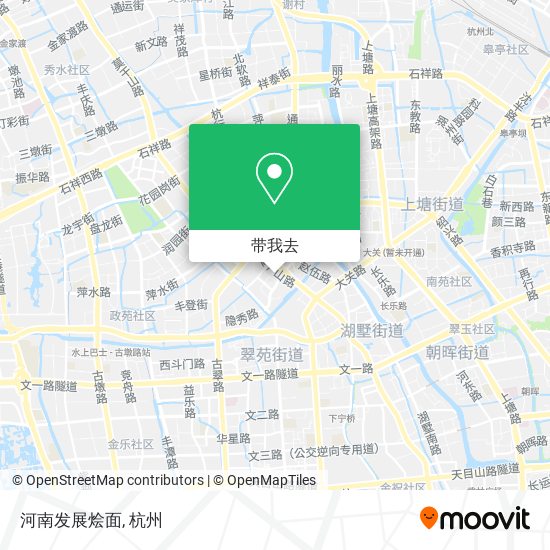 河南发展烩面地图