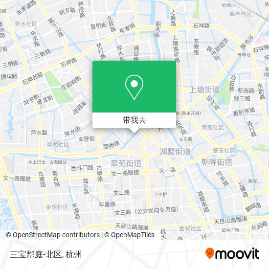 三宝郡庭-北区地图