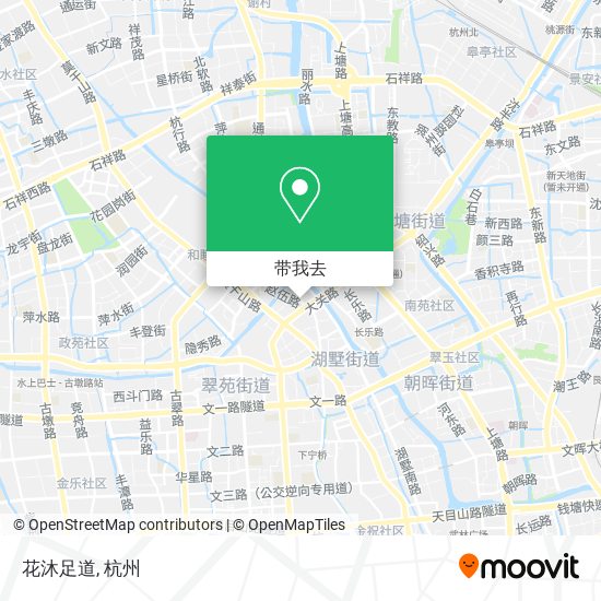花沐足道地图