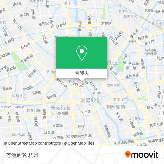 莲池足浴地图