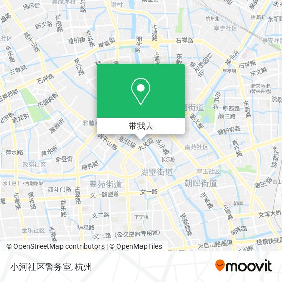 小河社区警务室地图