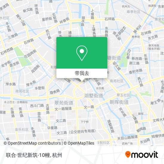 联合·世纪新筑-10幢地图