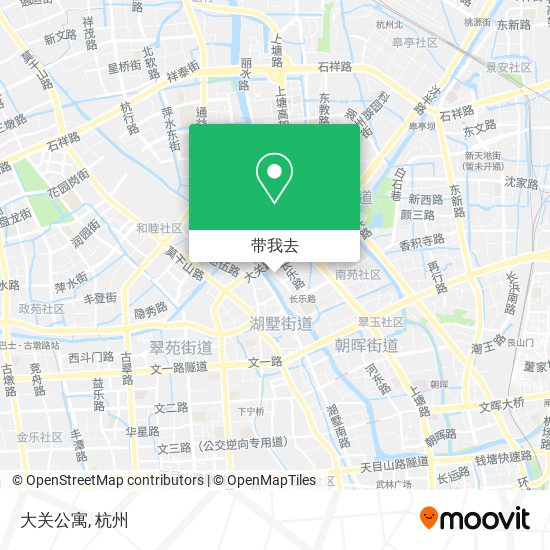 大关公寓地图
