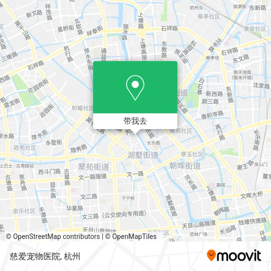 慈爱宠物医院地图