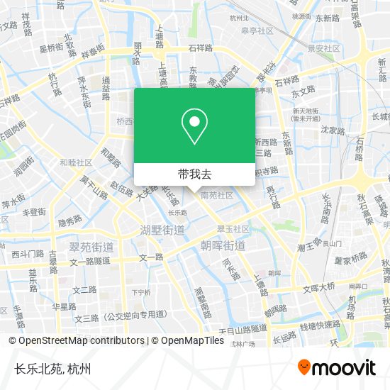 长乐北苑地图