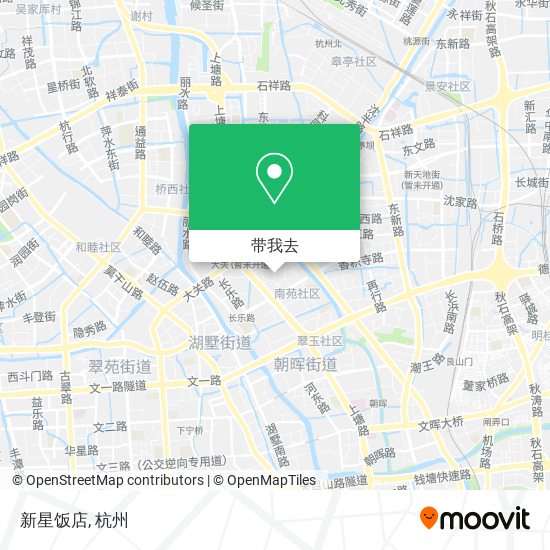 新星饭店地图