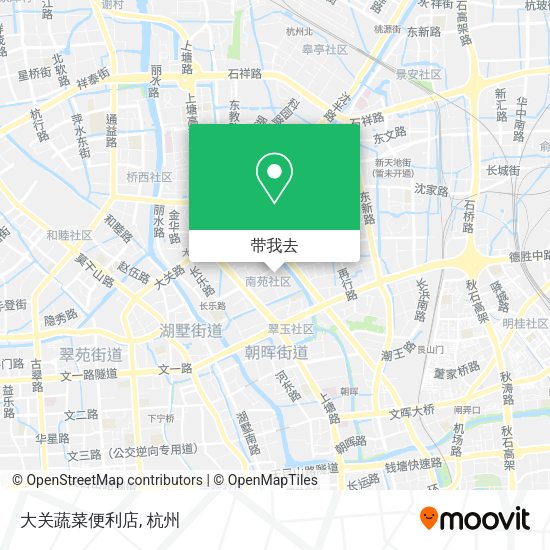 大关蔬菜便利店地图