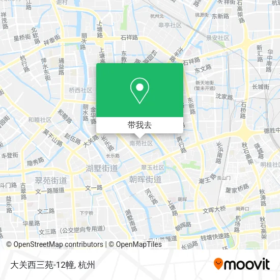 大关西三苑-12幢地图