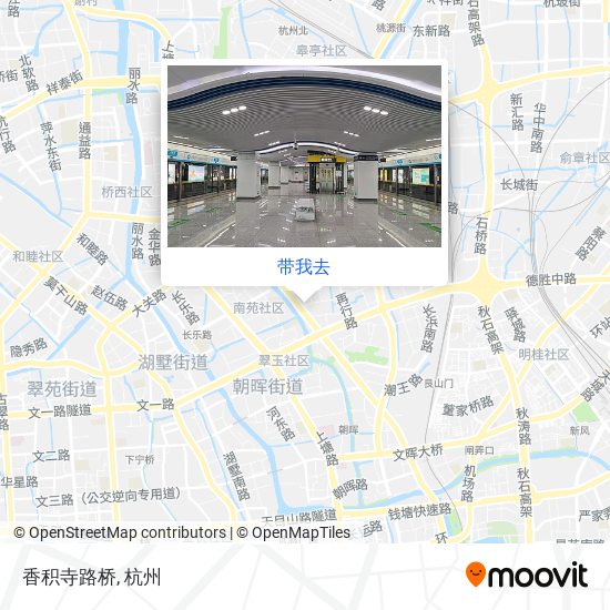 香积寺路桥地图