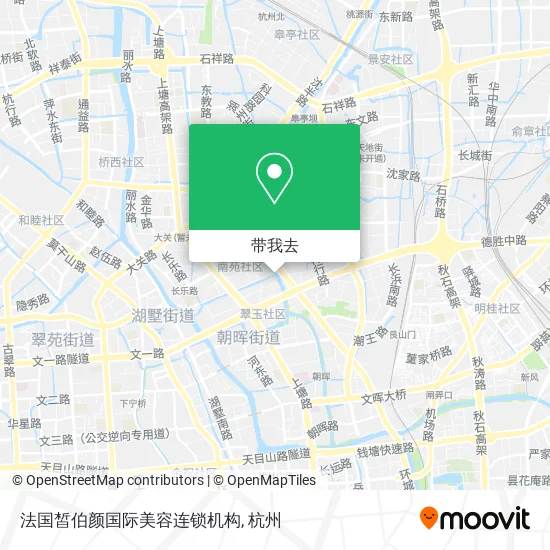法国皙伯颜国际美容连锁机构地图
