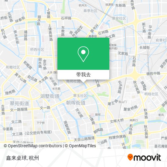 鑫来桌球地图
