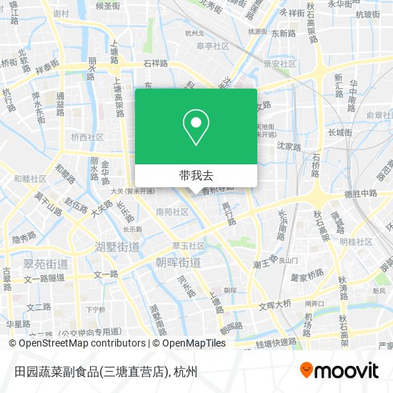 田园蔬菜副食品(三塘直营店)地图