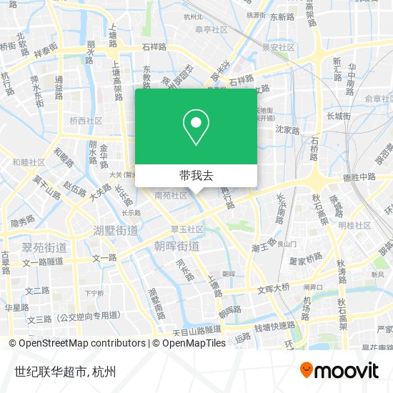 世纪联华超市地图