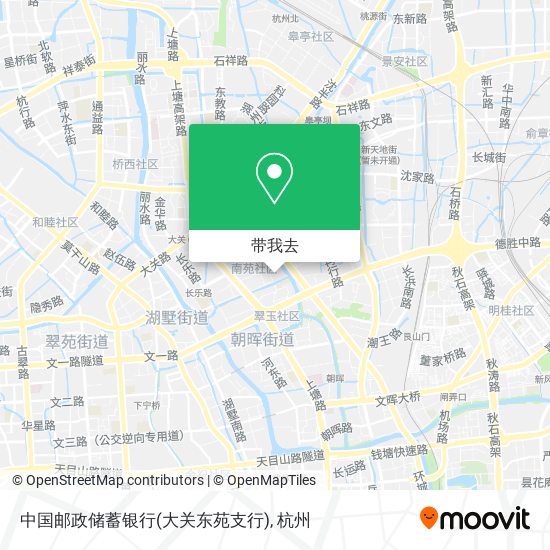 中国邮政储蓄银行(大关东苑支行)地图