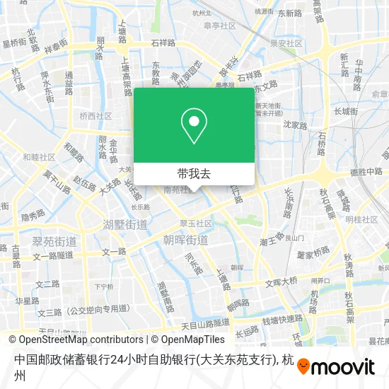 中国邮政储蓄银行24小时自助银行(大关东苑支行)地图