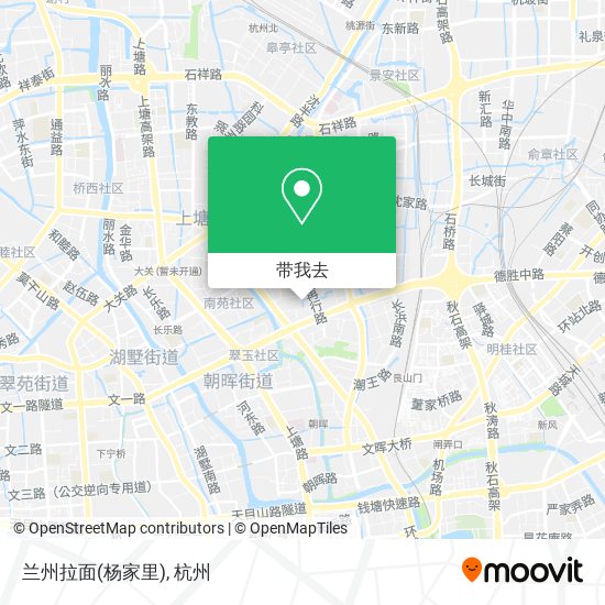 兰州拉面(杨家里)地图