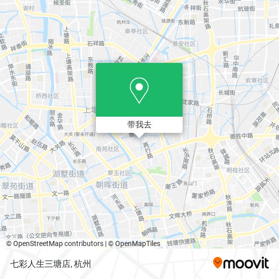 七彩人生三塘店地图