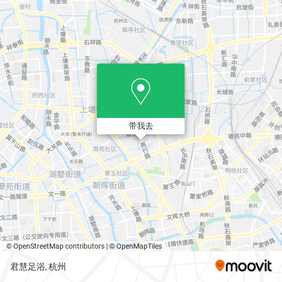 君慧足浴地图