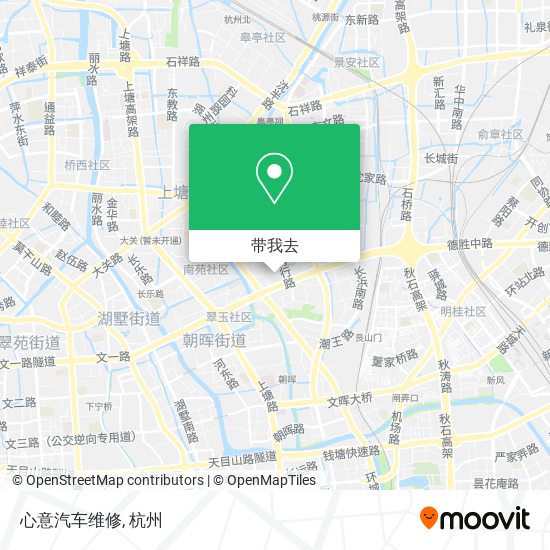 心意汽车维修地图