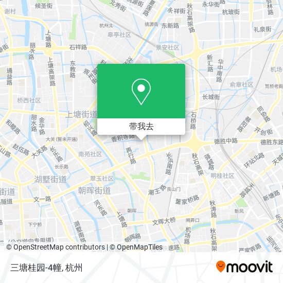 三塘桂园-4幢地图