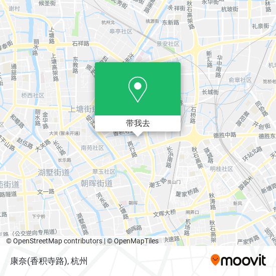 康奈(香积寺路)地图