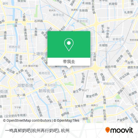 一鸣真鲜奶吧(杭州再行奶吧)地图