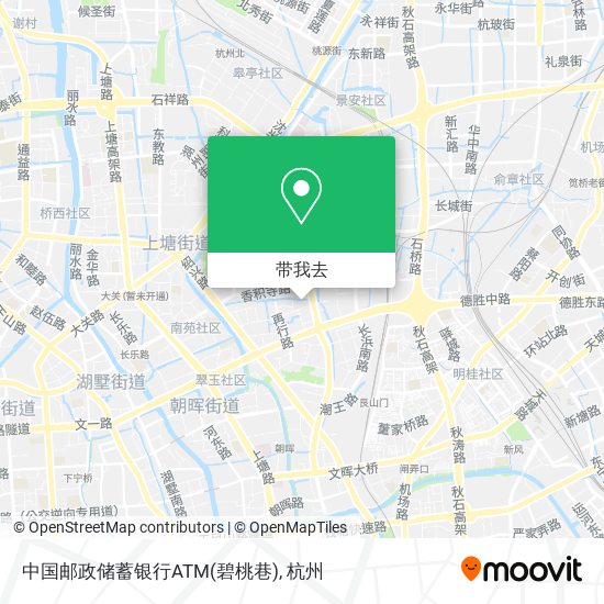 中国邮政储蓄银行ATM(碧桃巷)地图