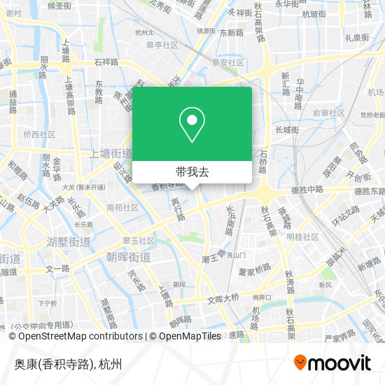 奥康(香积寺路)地图