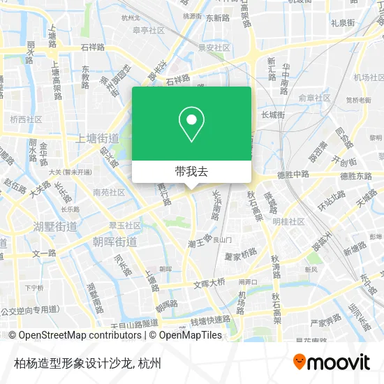 柏杨造型形象设计沙龙地图
