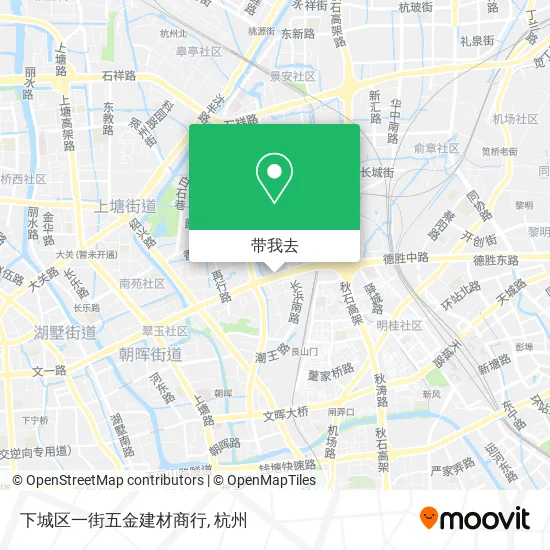 下城区一街五金建材商行地图