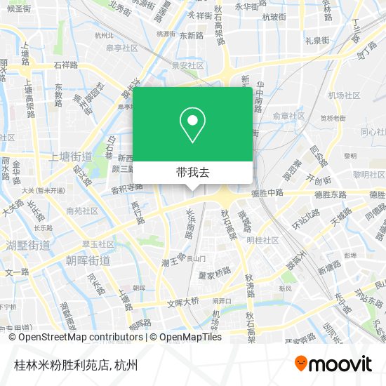 桂林米粉胜利苑店地图