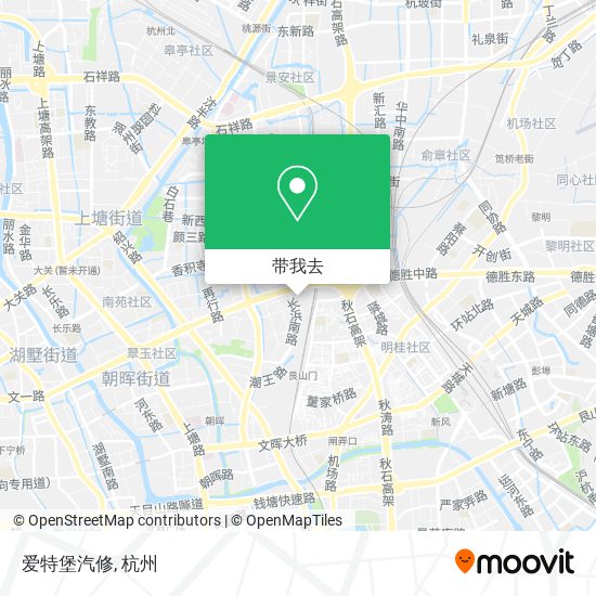 爱特堡汽修地图