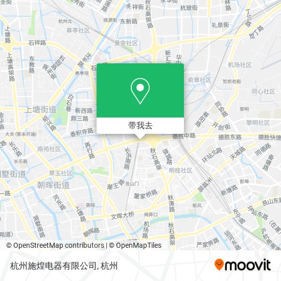 杭州施煌电器有限公司地图