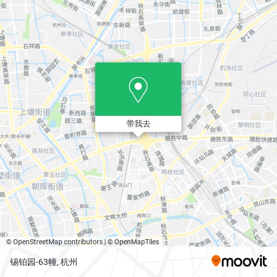 锡铂园-63幢地图