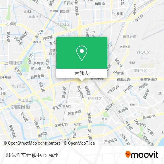 顺达汽车维修中心地图