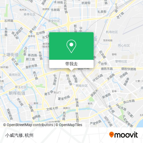 小威汽修地图