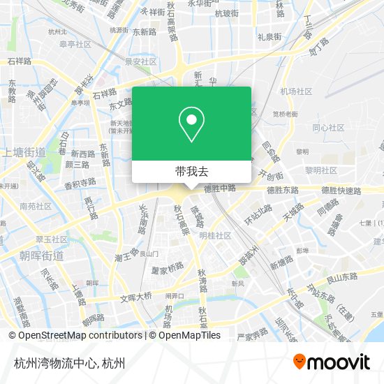 杭州湾物流中心地图