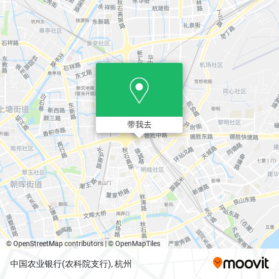 中国农业银行(农科院支行)地图