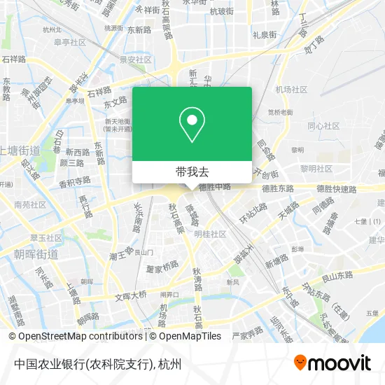 中国农业银行(农科院支行)地图