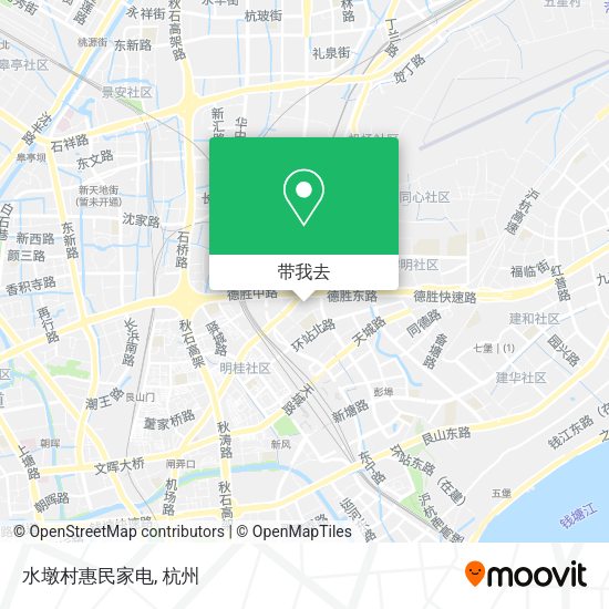 水墩村惠民家电地图