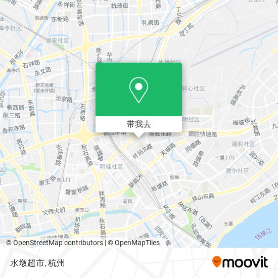 水墩超市地图