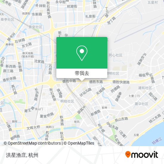 洪星渔庄地图