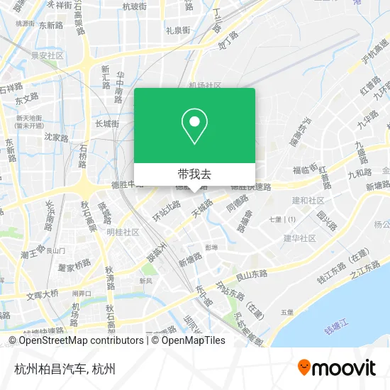 杭州柏昌汽车地图