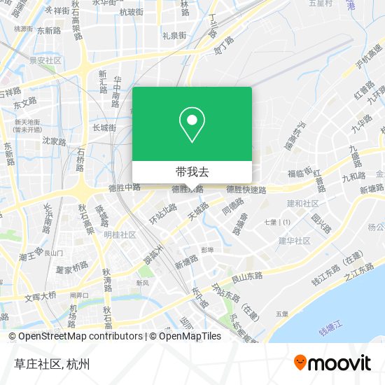草庄社区地图
