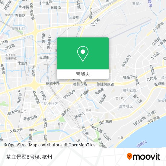 草庄景墅6号楼地图