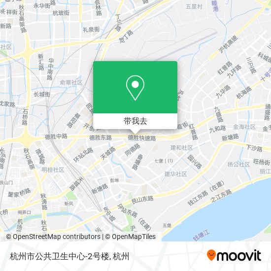 杭州市公共卫生中心-2号楼地图