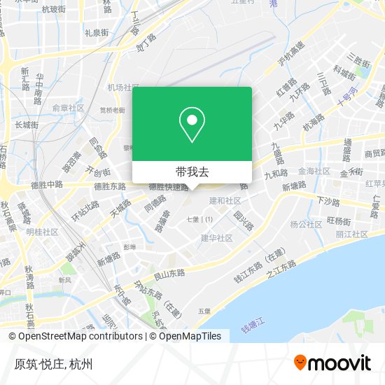 原筑·悦庄地图