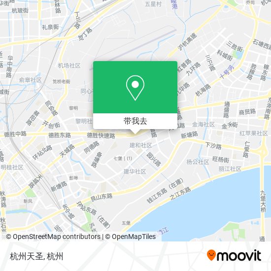 杭州天圣地图