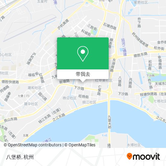八堡桥地图